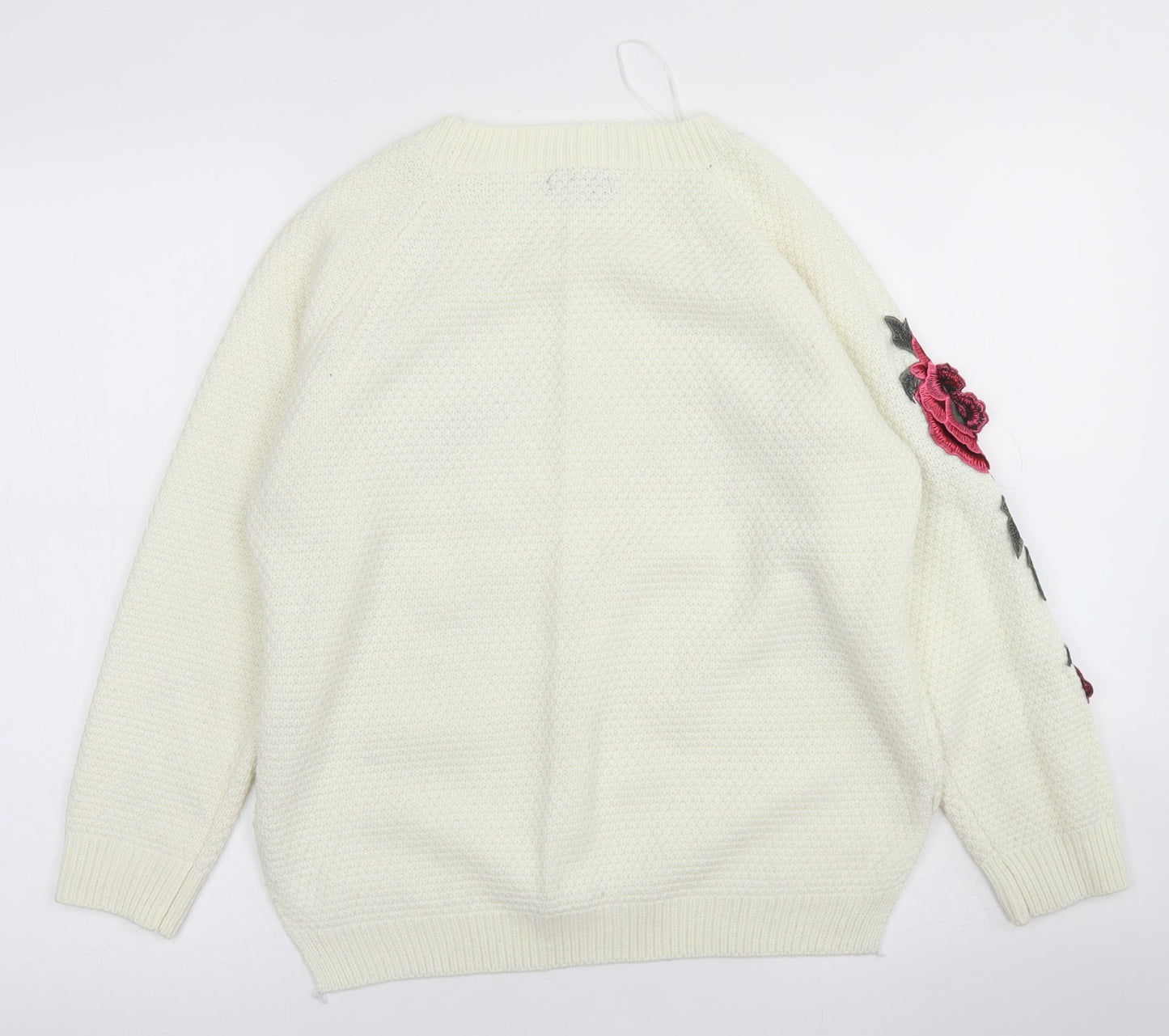 Womens UK Size S Paramour Ivory Pullover Jumper