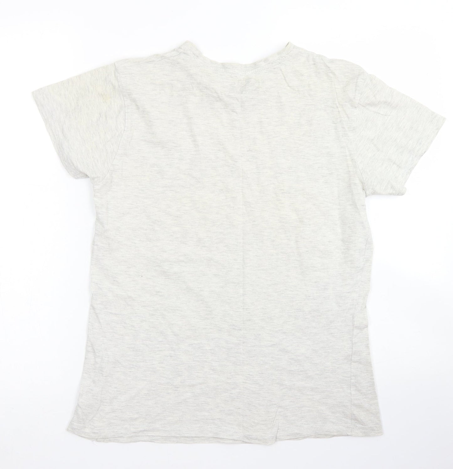 Mens UK Size XS Cedar Wood State Grey  T-Shirt