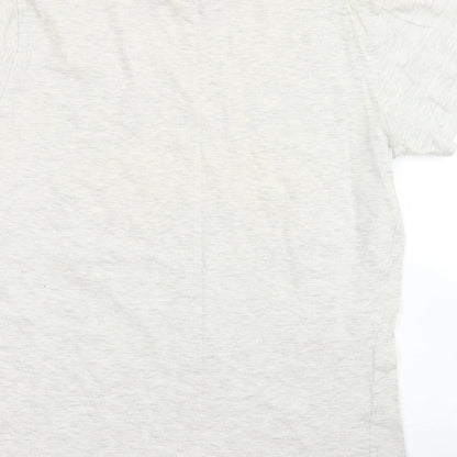 Mens UK Size XS Cedar Wood State Grey  T-Shirt