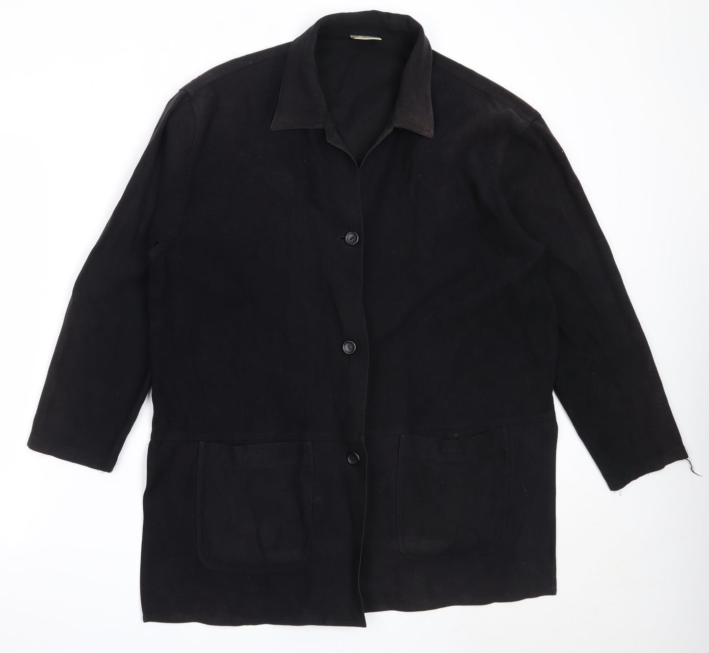 Womens UK Size 40 Bianca Black Jacket