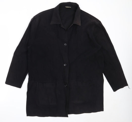 Womens UK Size 40 Bianca Black Jacket
