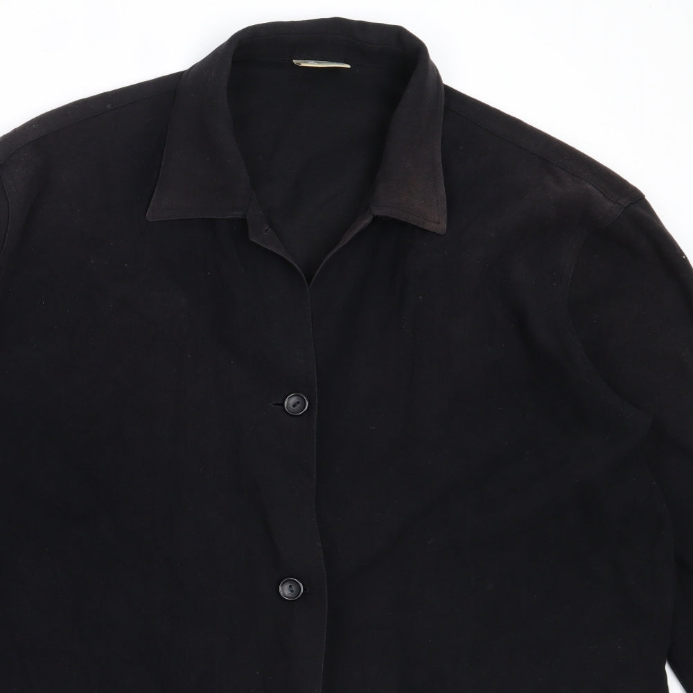 Womens UK Size 40 Bianca Black Jacket