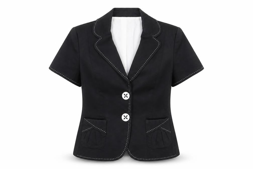 Womens UK Size 14 Marks and Spencer Black Jacket