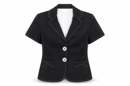 Womens UK Size 14 Marks and Spencer Black Jacket