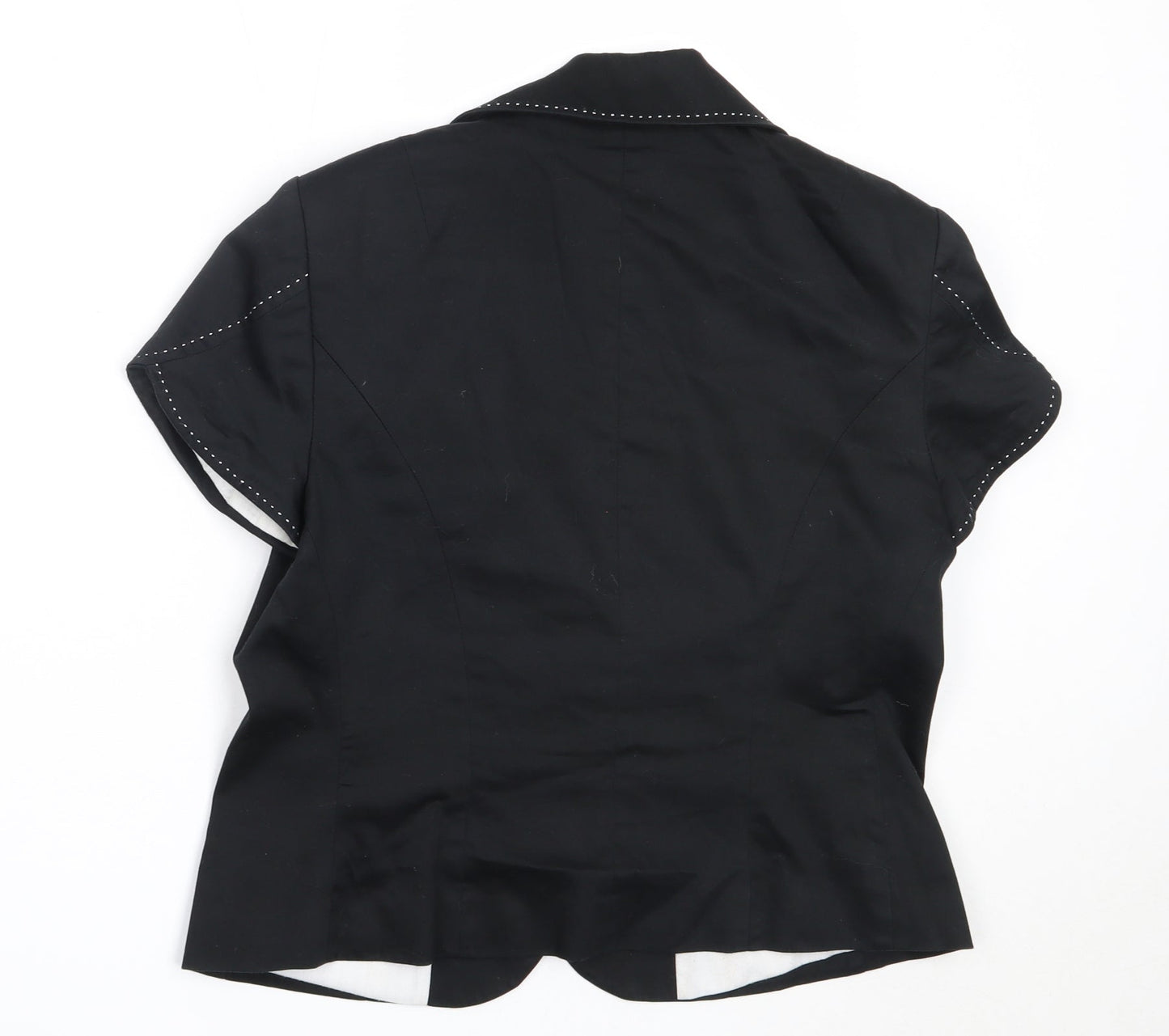 Womens UK Size 14 Marks and Spencer Black Jacket