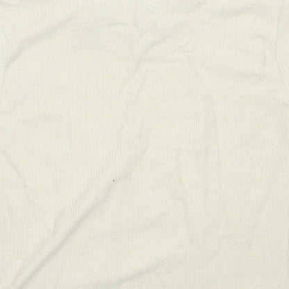 Easy Boys Beige  Cotton Basic Polo Size 4-5 Years Collared