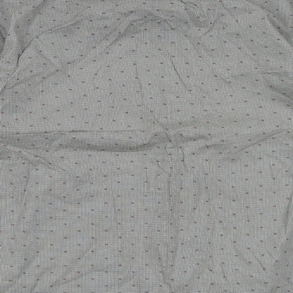 Mens UK Size S Marks and Spencer Blue  Button-Up Long Sleeve Casual Shirt