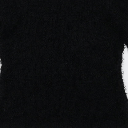 Womens UK Size M Brave Soul Black Pullover Jumper