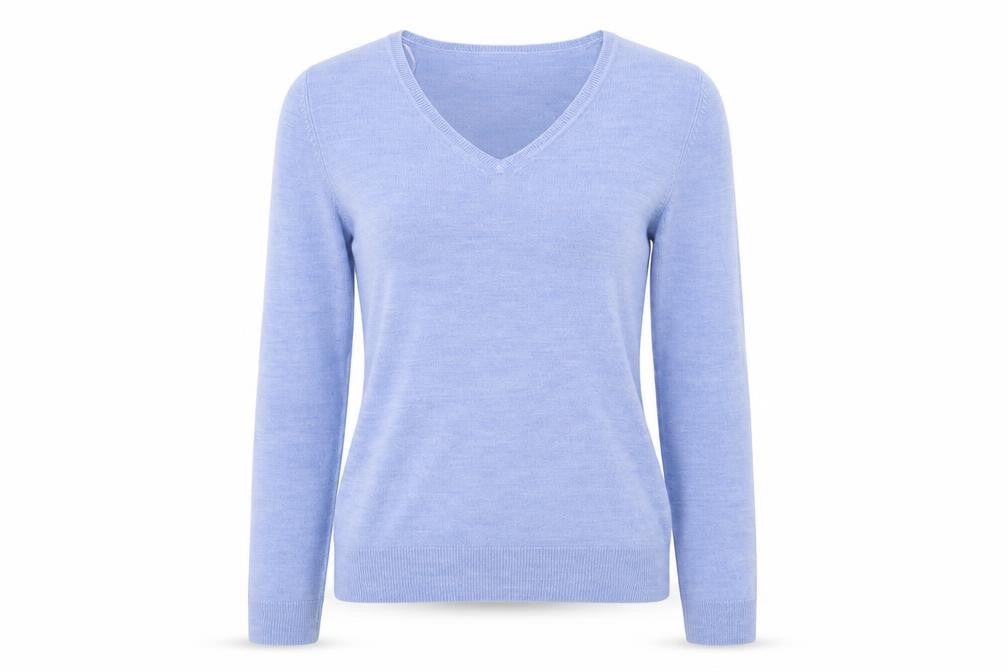 Womens UK Size 10 BHS Blue Pullover Jumper