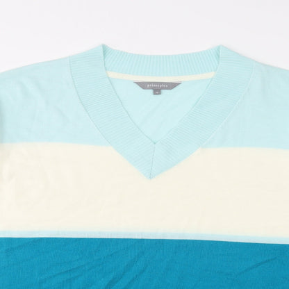 Womens UK Size 12 Principles Blue Tunic Jumper