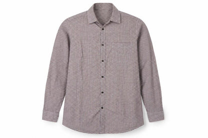 Mens UK Size 15 Matalan Red  Button-Up Long Sleeve Casual Shirt