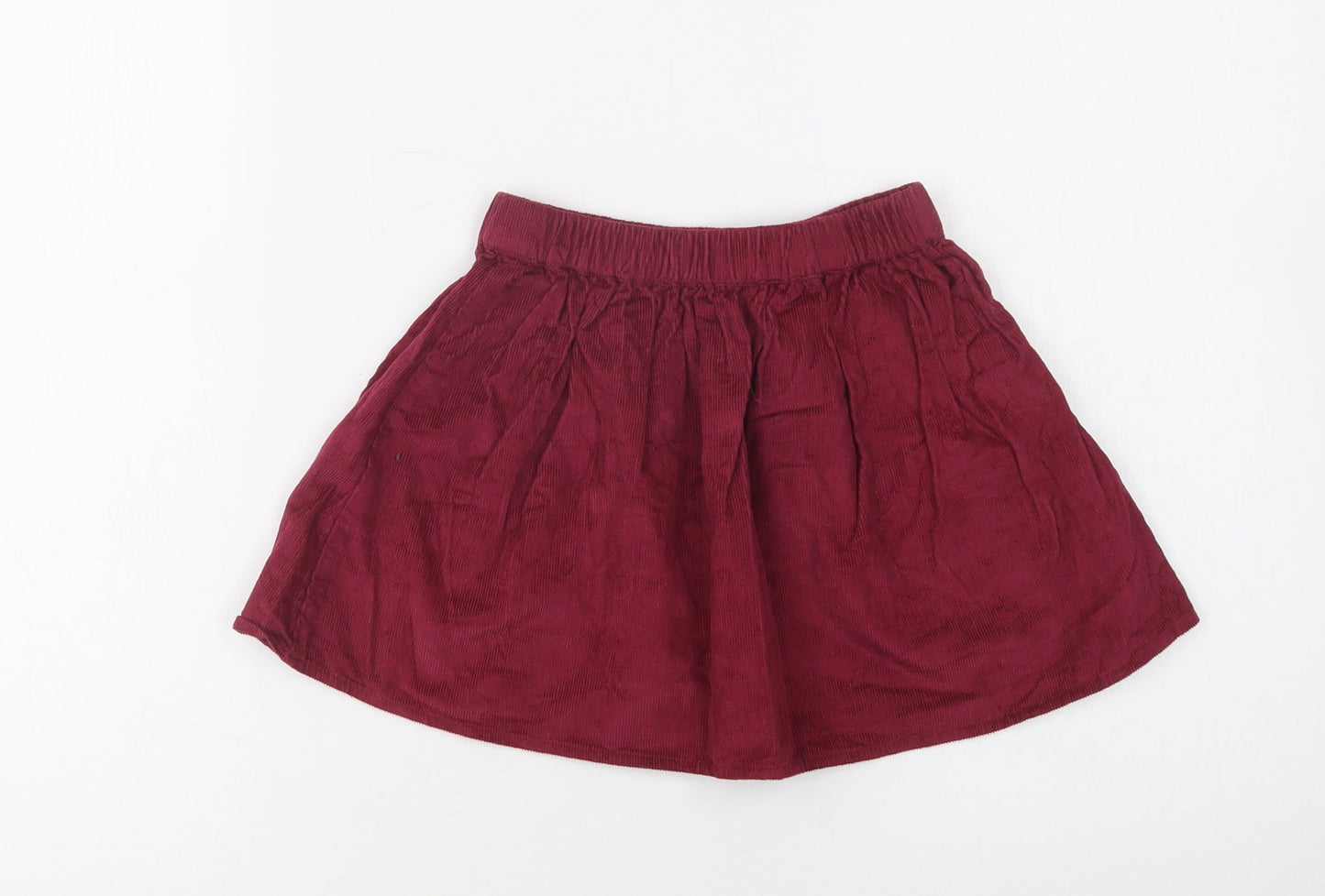 George Girls Purple  Cotton Skater Skirt Size 3-4 Years  Regular
