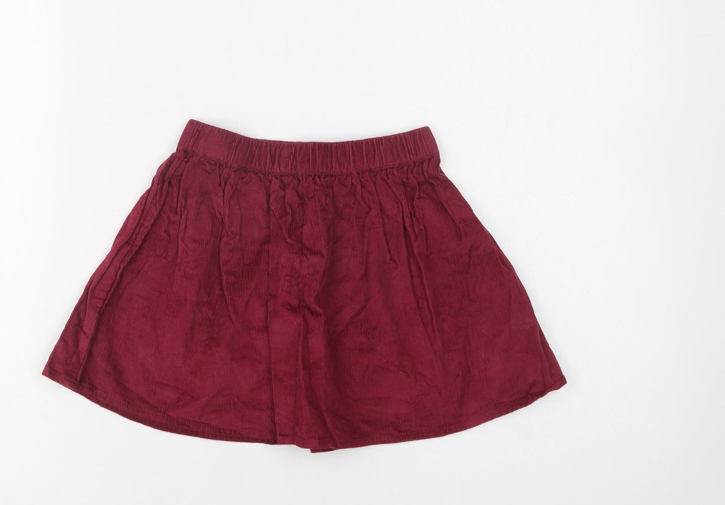 George Girls Purple  Cotton Skater Skirt Size 3-4 Years  Regular
