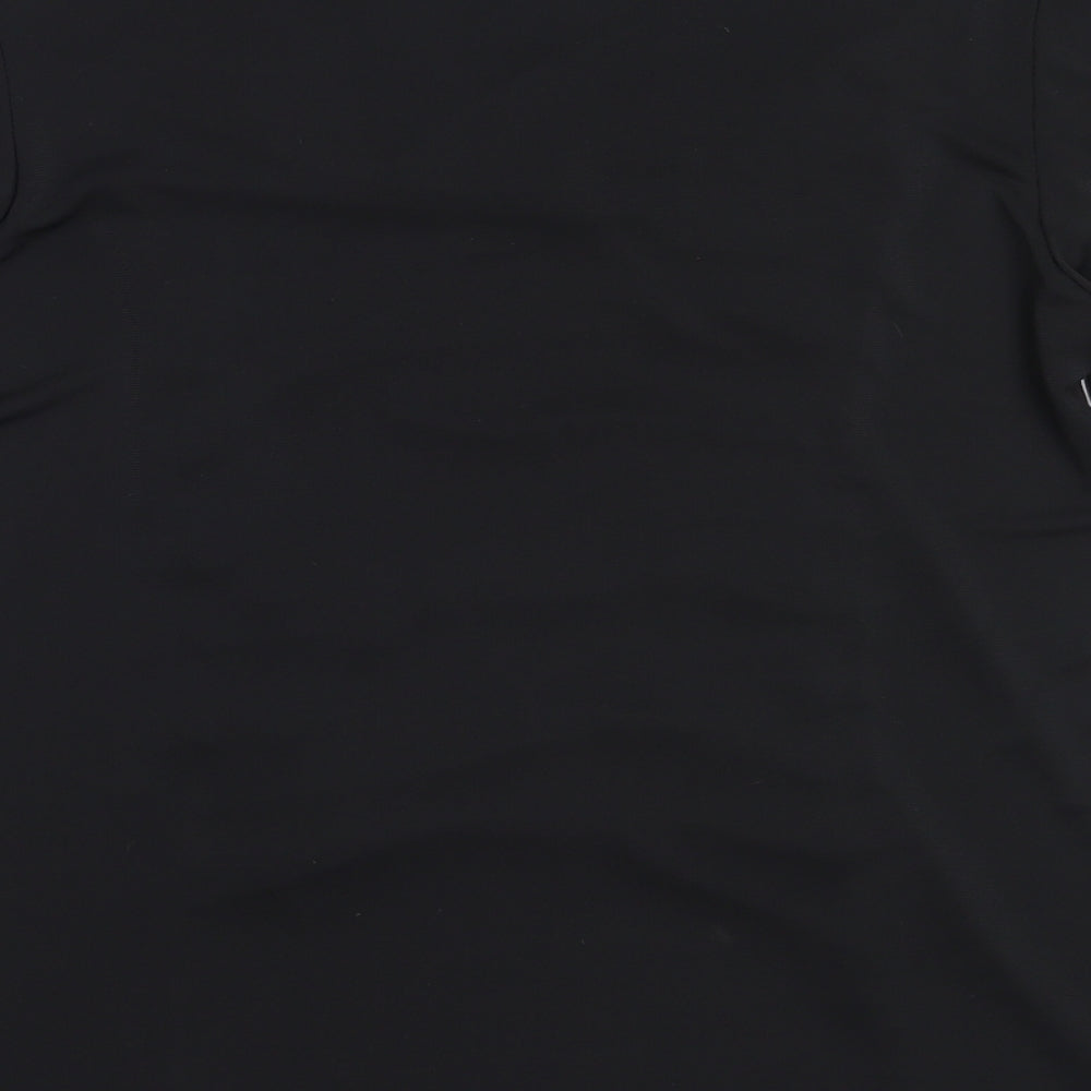 Womens UK Size 14 Saloos Black Basic Blouse