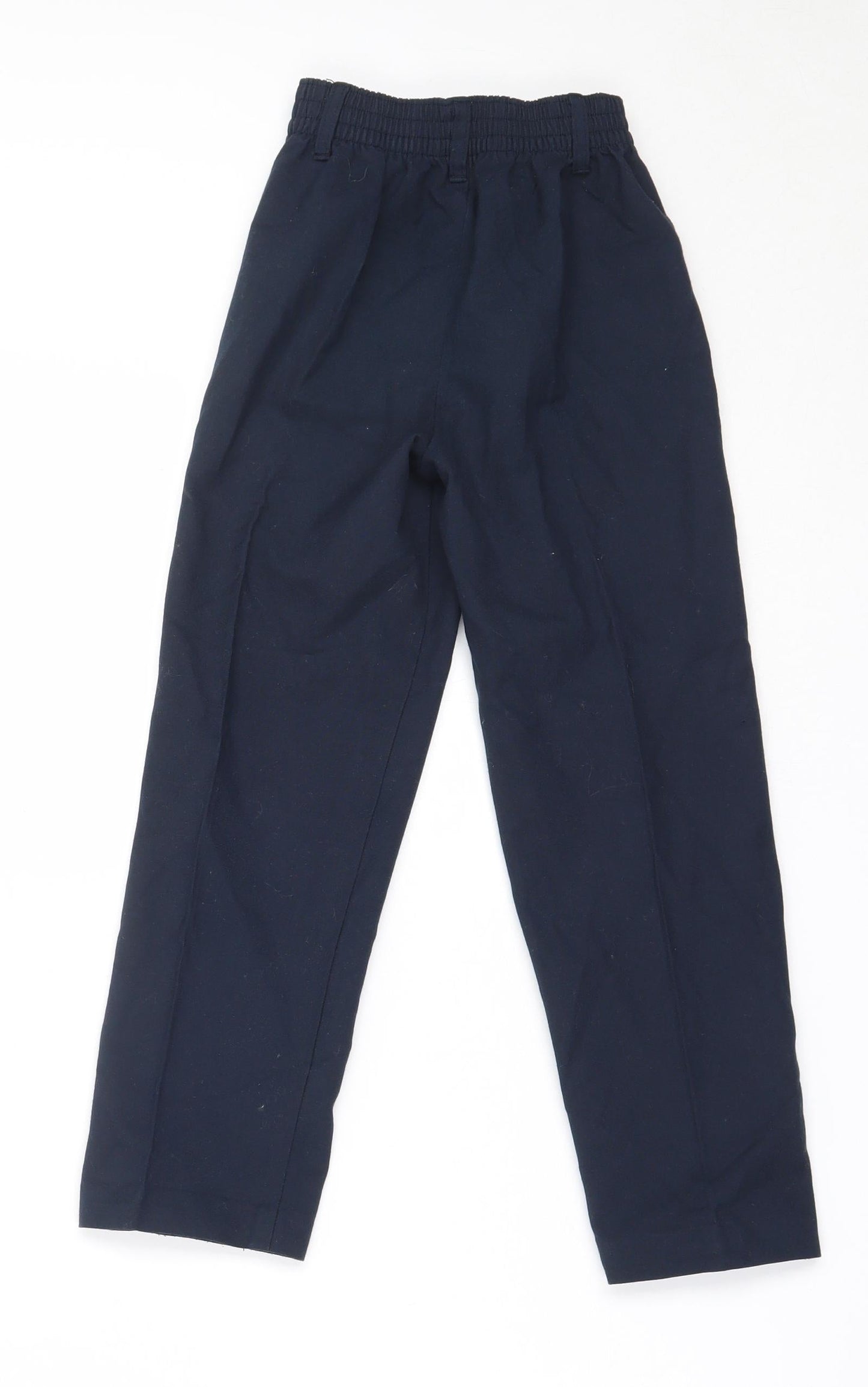 Very Boys Blue  Polyester Dress Pants Trousers Size 5-6 Years  Regular  - school