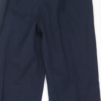 Very Boys Blue  Polyester Dress Pants Trousers Size 5-6 Years  Regular  - school