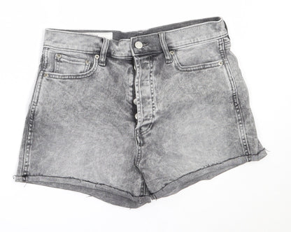 Gap Womens Grey  Cotton Hot Pants Shorts Size 30 in  Regular