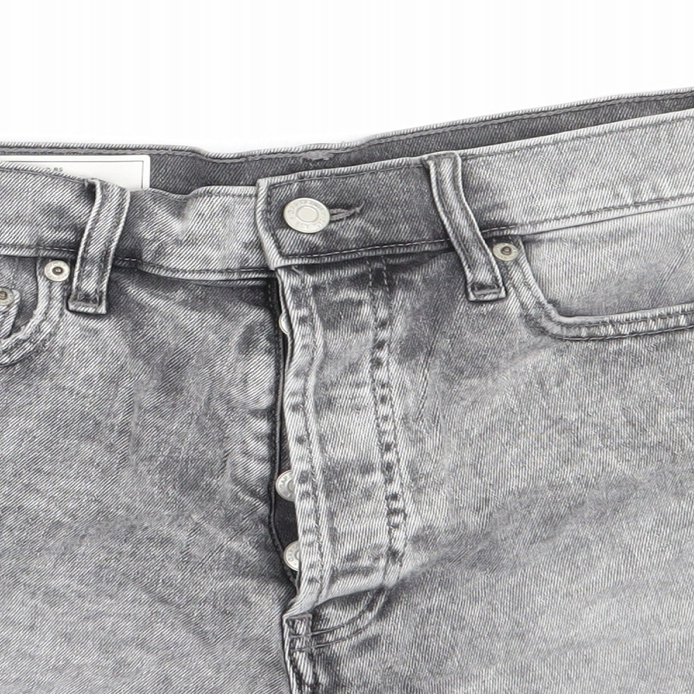 Gap Womens Grey  Cotton Hot Pants Shorts Size 30 in  Regular