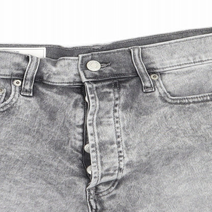 Gap Womens Grey  Cotton Hot Pants Shorts Size 30 in  Regular