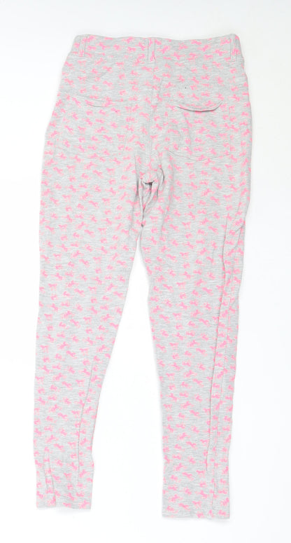 Matalan Girls Grey  Cotton Capri Trousers Size 11 Years  Regular