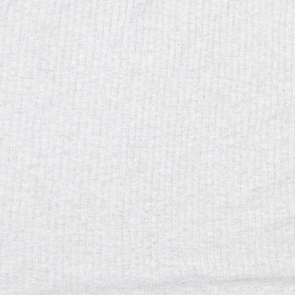 Primark Womens Grey Round Neck  Polyester Pullover Jumper Size S