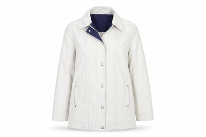 Womens UK Size 12 EWM Beige Overcoat