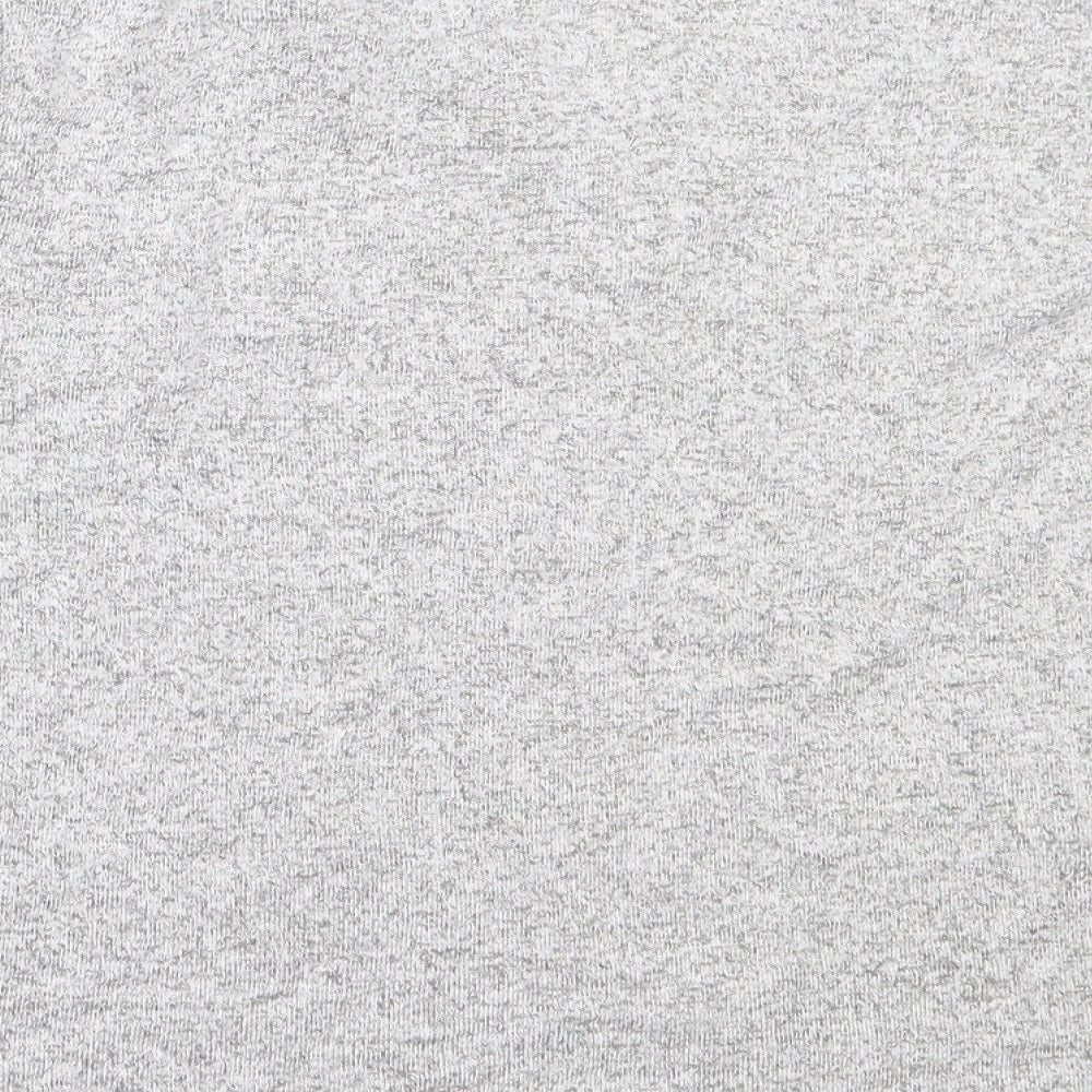 Avenue Womens Grey V-Neck  Viscose Pullover Jumper Size 12