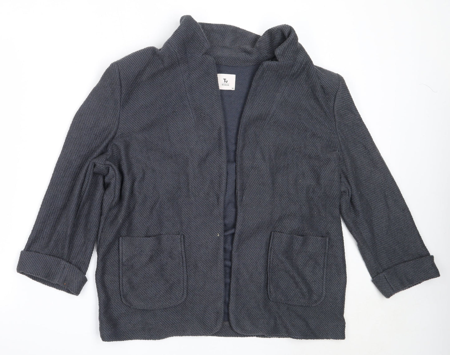 TU Womens Blue   Jacket  Size 16