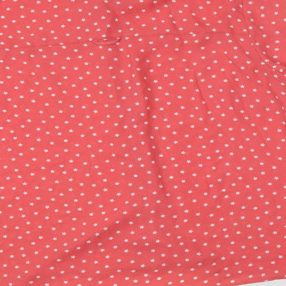 Womens UK Size 10 NEXT Pink Basic Button-Up