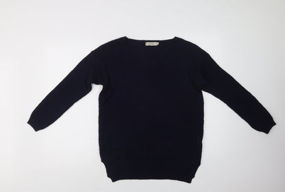 Womens UK Size S Nada Del Riccio Blue Pullover Jumper