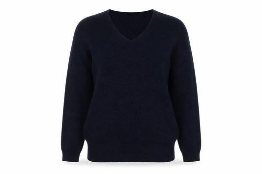 Womens UK Size S Nada Del Riccio Blue Pullover Jumper