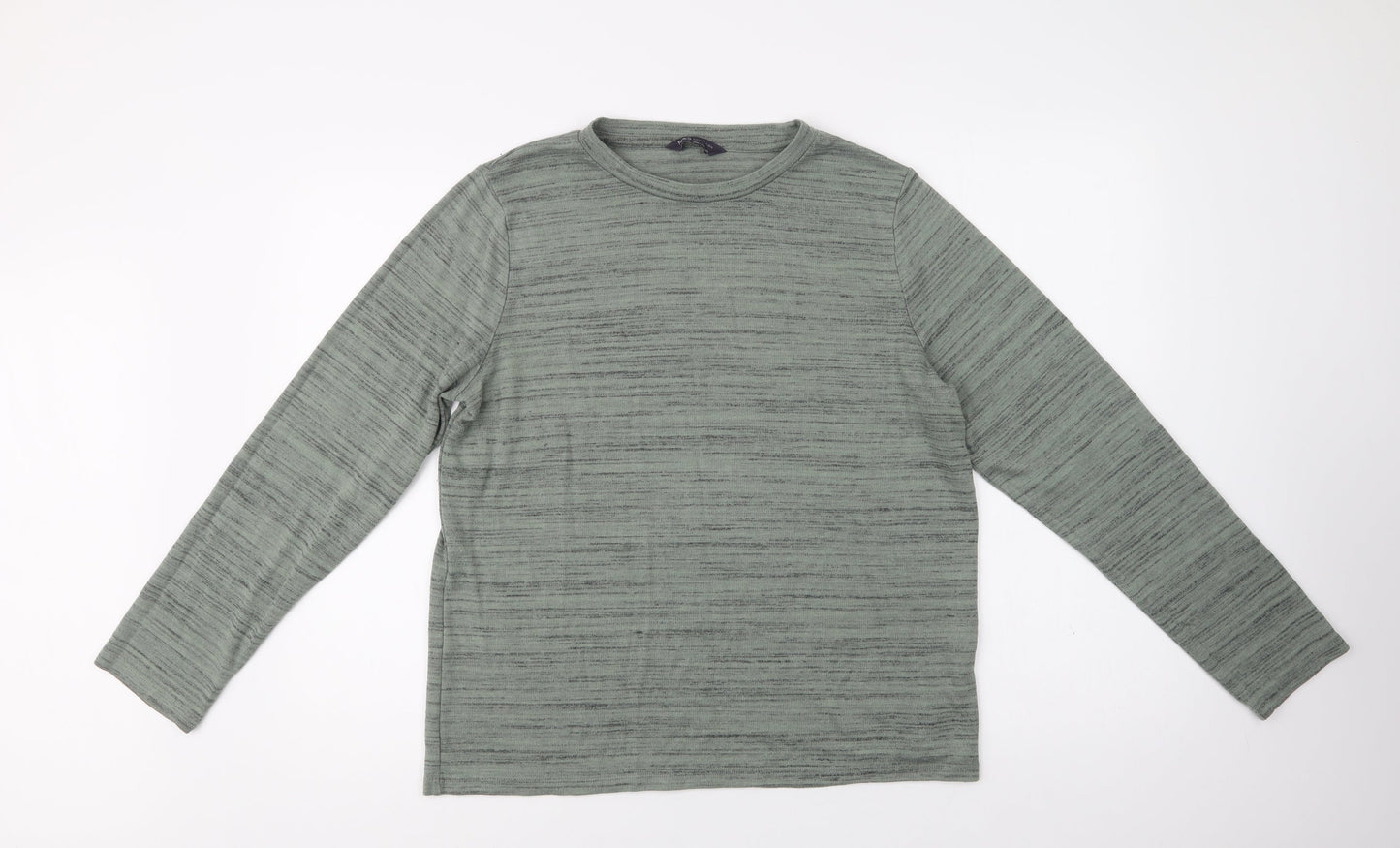Womens UK Size 16 M&S Green Pullover Jumper