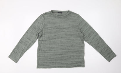 Womens UK Size 16 M&S Green Pullover Jumper
