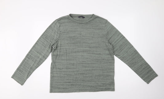 Womens UK Size 16 M&S Green Pullover Jumper