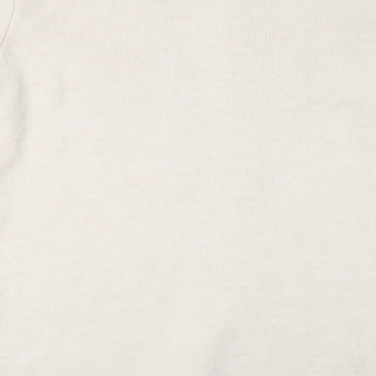 TU Womens Ivory V-Neck  Acrylic Cardigan Jumper Size 10