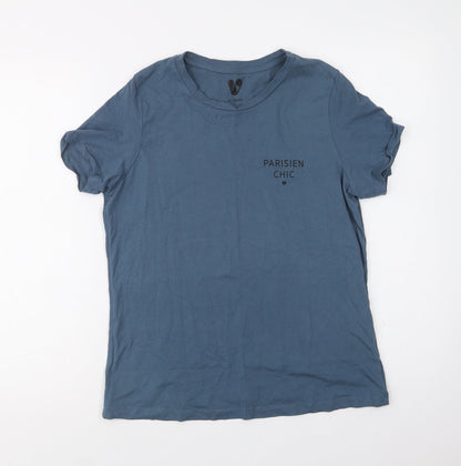 Womens UK Size 12 Very Green Basic T-Shirt