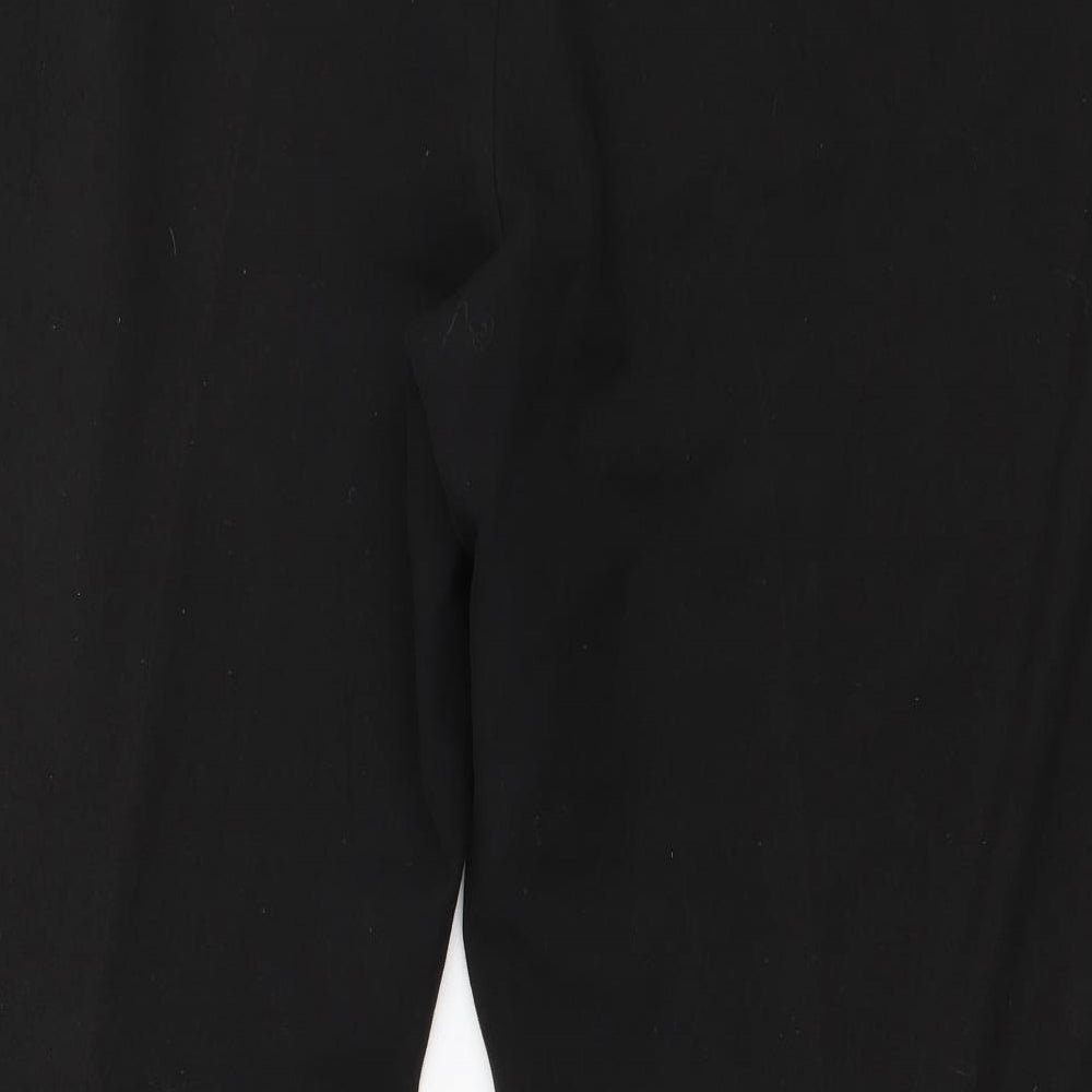 Womens UK Size 22 Bonmarché Regular Fit  Black Trousers
