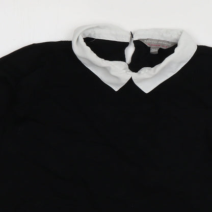 Womens UK Size 10 Dorothy Perkins Black Pullover Jumper