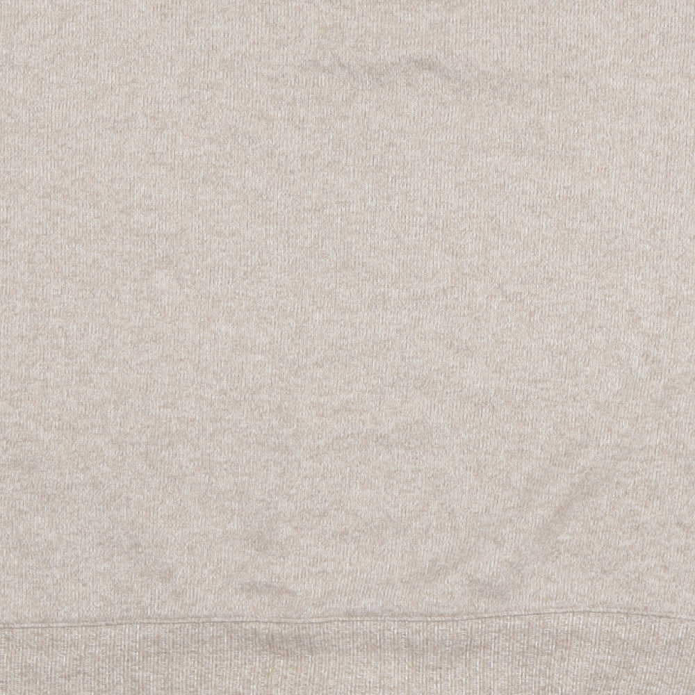 George Womens Beige Solid Polyester Top Pyjama Top Size 12