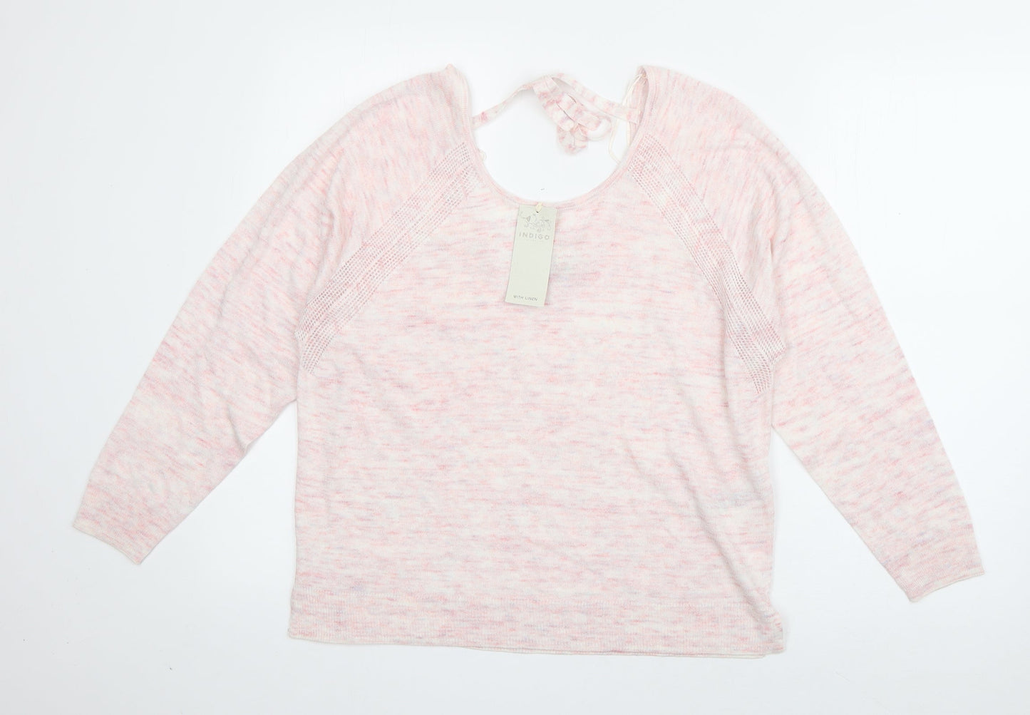 Womens UK Size 12 Marks and Spencer Pink Pullover Jumper