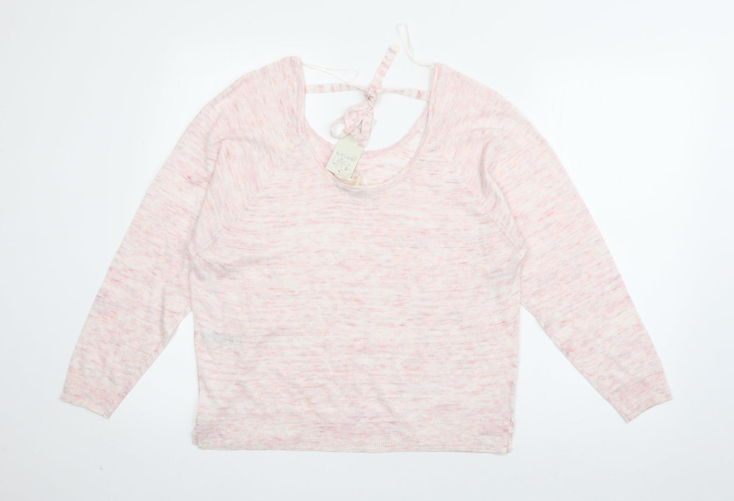 Womens UK Size 12 Marks and Spencer Pink Pullover Jumper