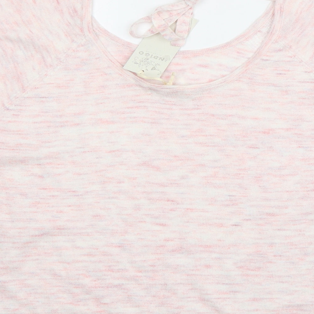 Womens UK Size 12 Marks and Spencer Pink Pullover Jumper
