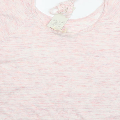 Womens UK Size 12 Marks and Spencer Pink Pullover Jumper