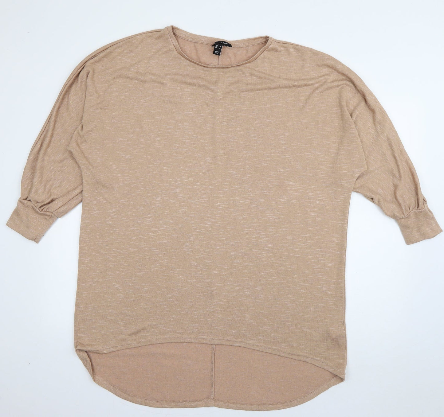 Womens UK Size L New Look Brown Pullover Jumper