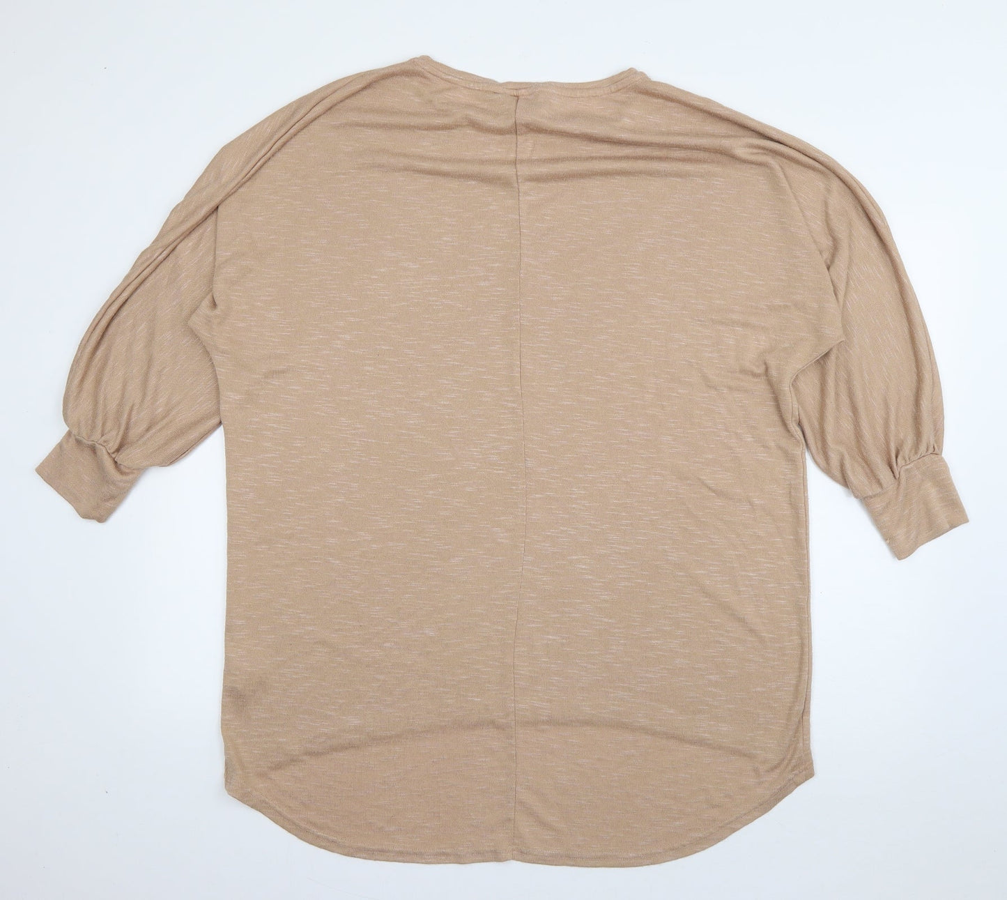 Womens UK Size L New Look Brown Pullover Jumper