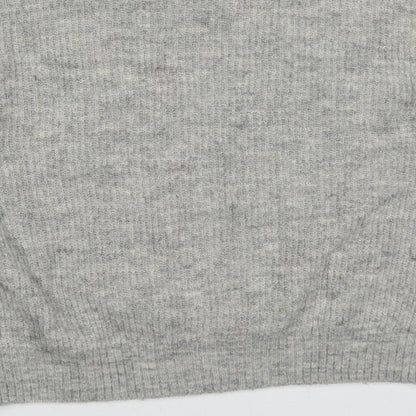 Womens UK Size XS H&M Grey Pullover Jumper