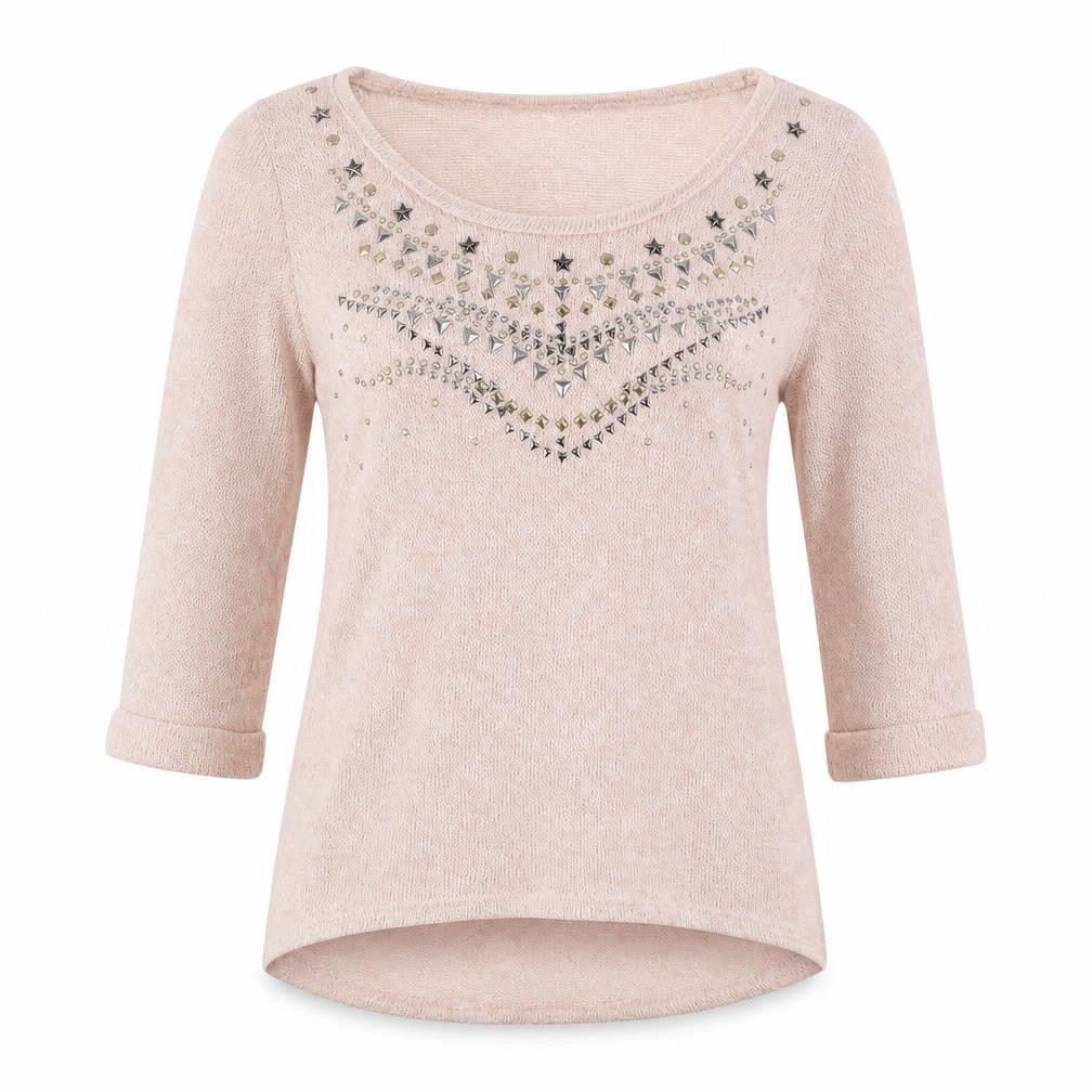 Womens UK Size 8 New Look Pink Pullover Jumper
