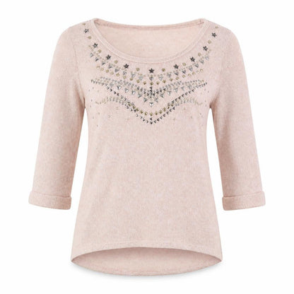 Womens UK Size 8 New Look Pink Pullover Jumper