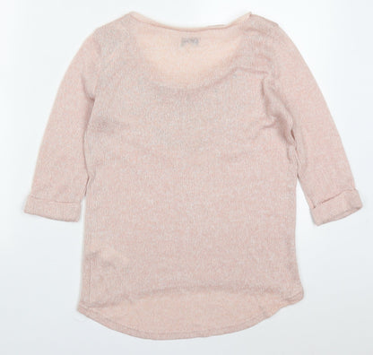Womens UK Size 8 New Look Pink Pullover Jumper