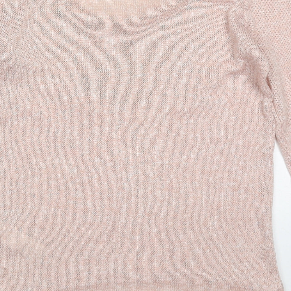 Womens UK Size 8 New Look Pink Pullover Jumper